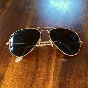 Rayban polarized aviators